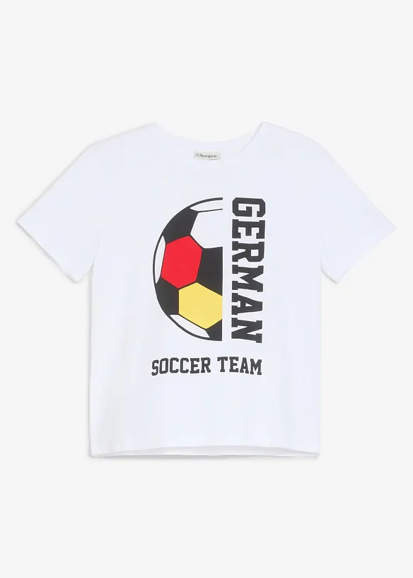 T-shirt Allemagne 100% coton, bonprix