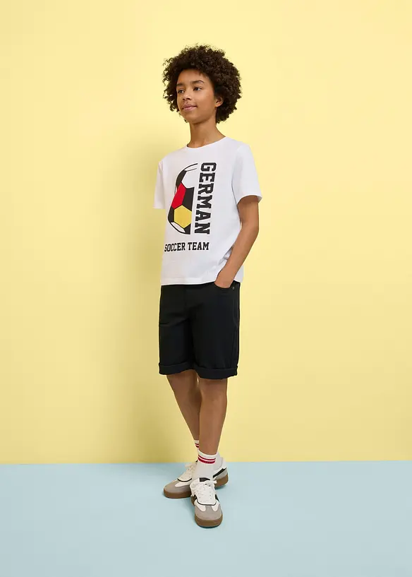 T-shirt Allemagne 100% coton, bonprix