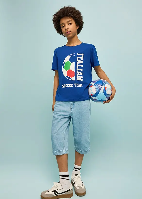 T-shirt Italie 100% coton, bonprix