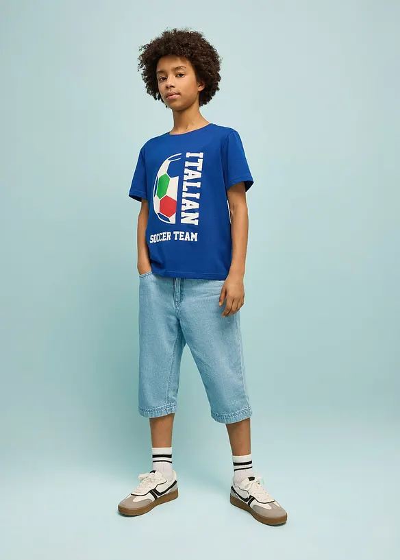 T-shirt Italie 100% coton, bonprix