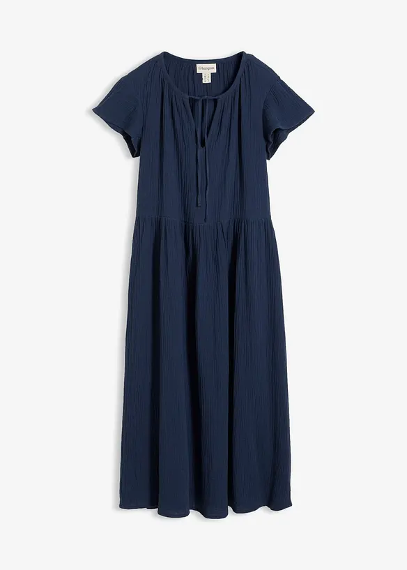 Robe douce en gaze de coton, bonprix
