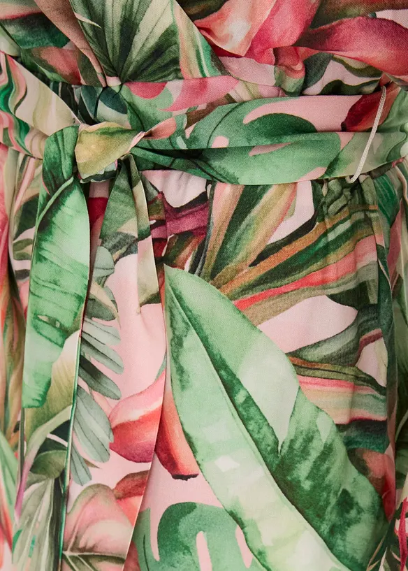 Jumpsuit mit tiefem Ausschnitt, bonprix