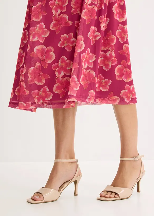 Maxikleid mit Mesh, bonprix