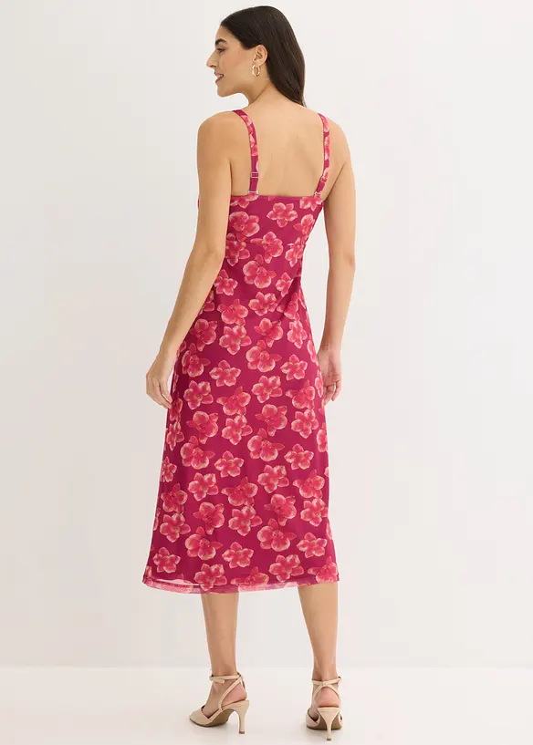 Maxikleid mit Mesh, bonprix