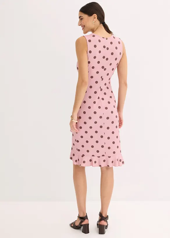 Jerseykleid mit tiefem Ausschnitt, bonprix