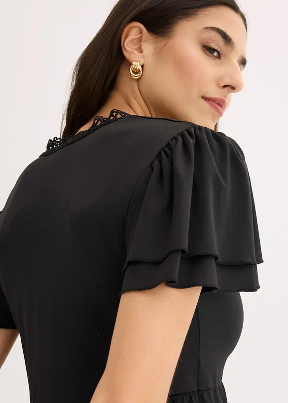 Shirt mit Spitze, bonprix