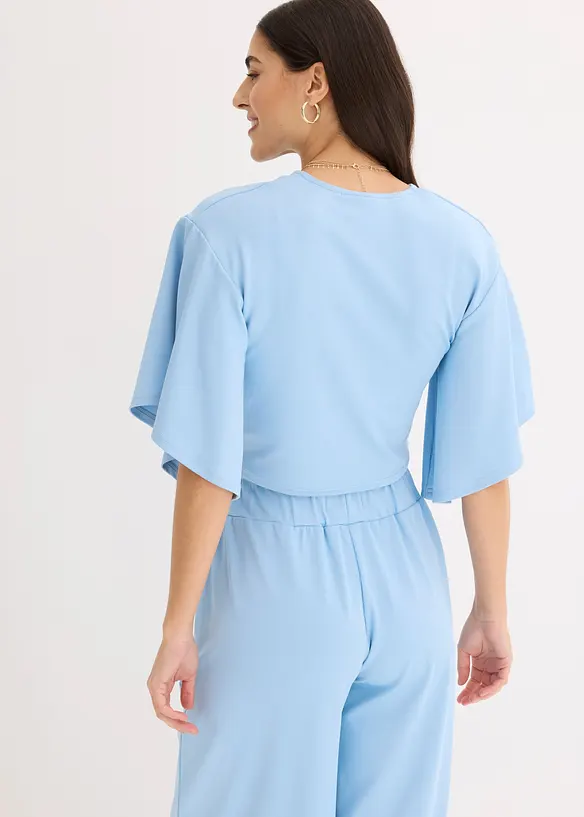 Shirt in verk&uuml;rzter Form, bonprix