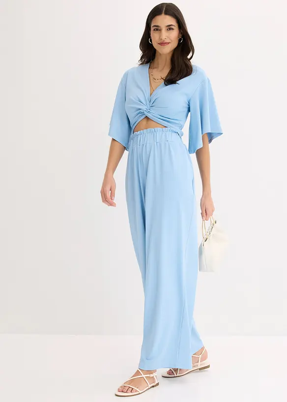 Shirt in verk&uuml;rzter Form, bonprix