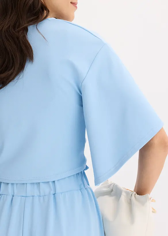 Shirt in verk&uuml;rzter Form, bonprix