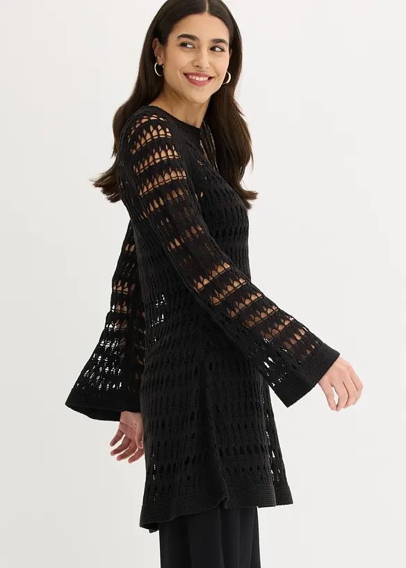 Robe en crochet, bonprix