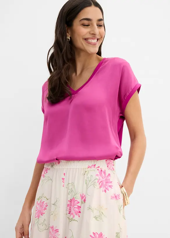 Jupe longue 100% viscose, bonprix