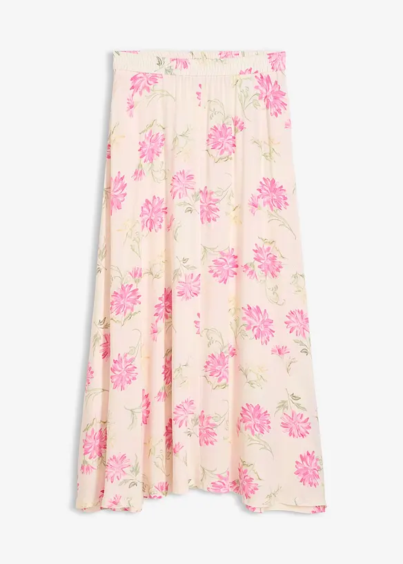 Jupe longue 100% viscose, bonprix