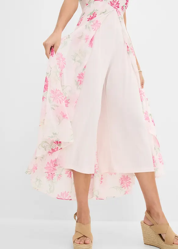 Combinaison avec d&eacute;collet&eacute; en V, bonprix