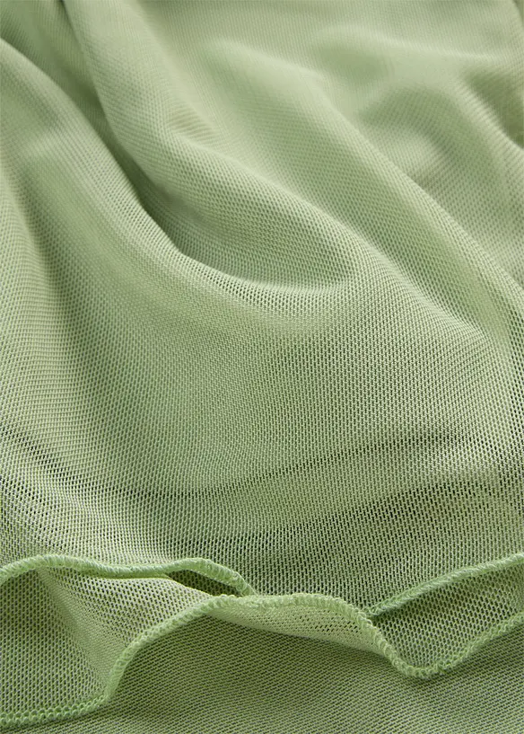 Jerseykleid aus softem Mesh, bonprix