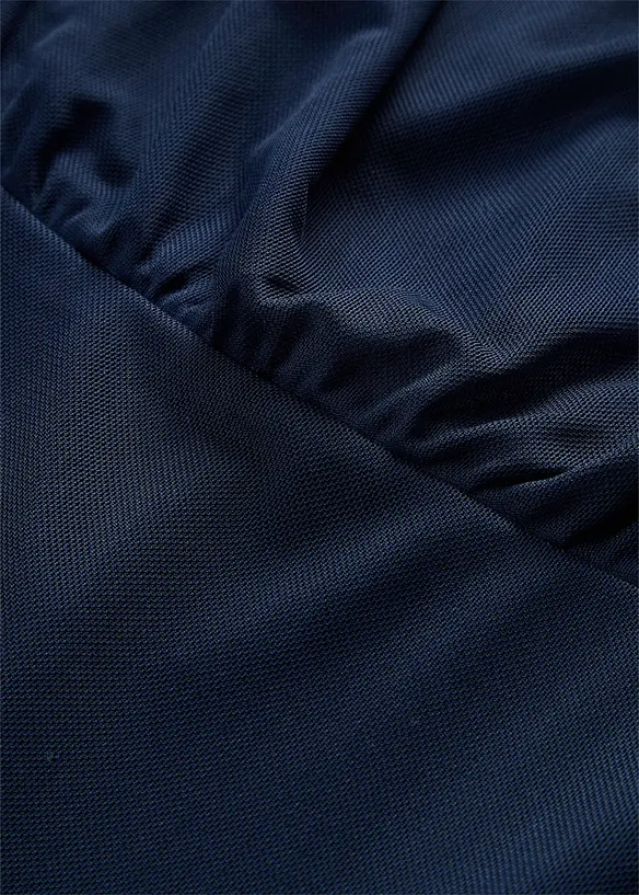 Robe en jersey mesh doux, bonprix