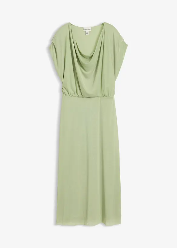 Jerseykleid aus softem Mesh, bonprix