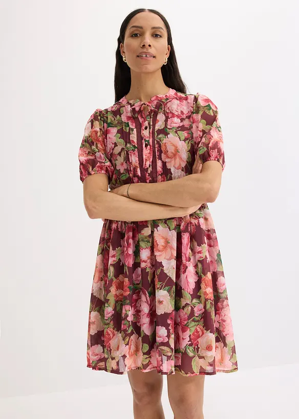 Tunika-Kleid mit Spitze, bonprix