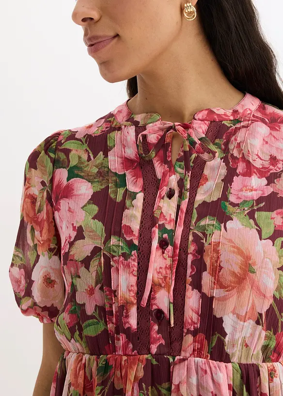 Tunika-Kleid mit Spitze, bonprix