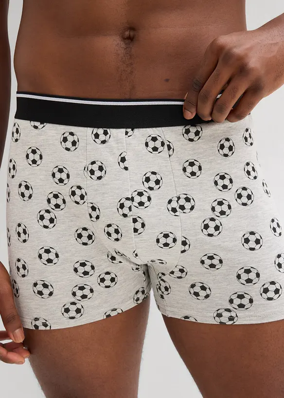 Lot de 5 boxers midi, bonprix