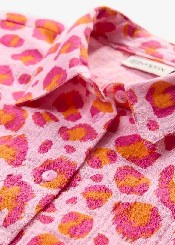 Chemisier en gaze de coton, bonprix