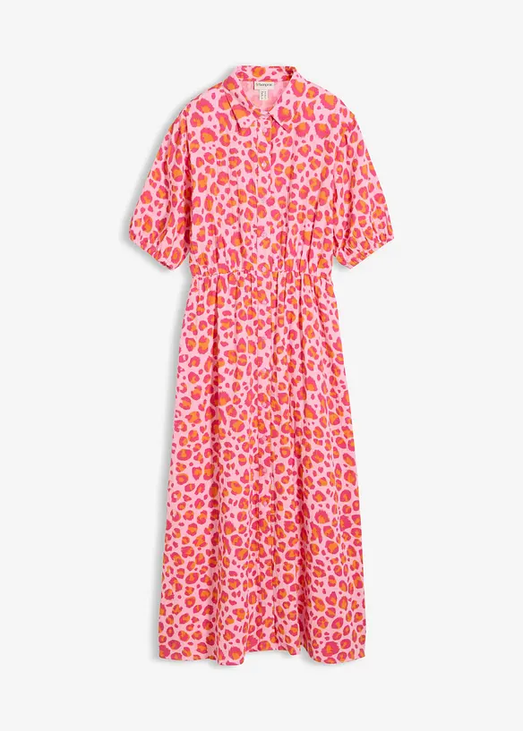 Blusenkleid aus luftigem Musselin, bonprix