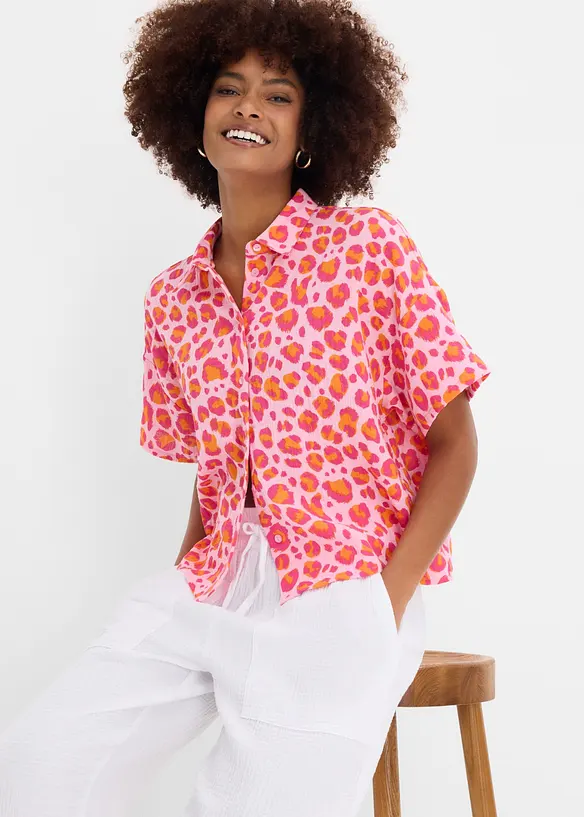 Chemisier en gaze de coton, bonprix