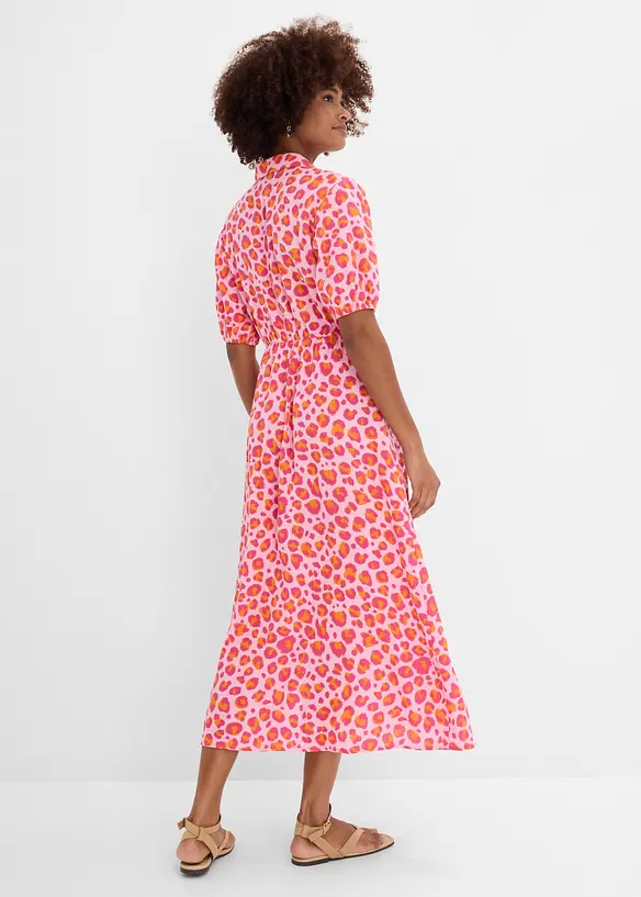 Blusenkleid aus luftigem Musselin, bonprix