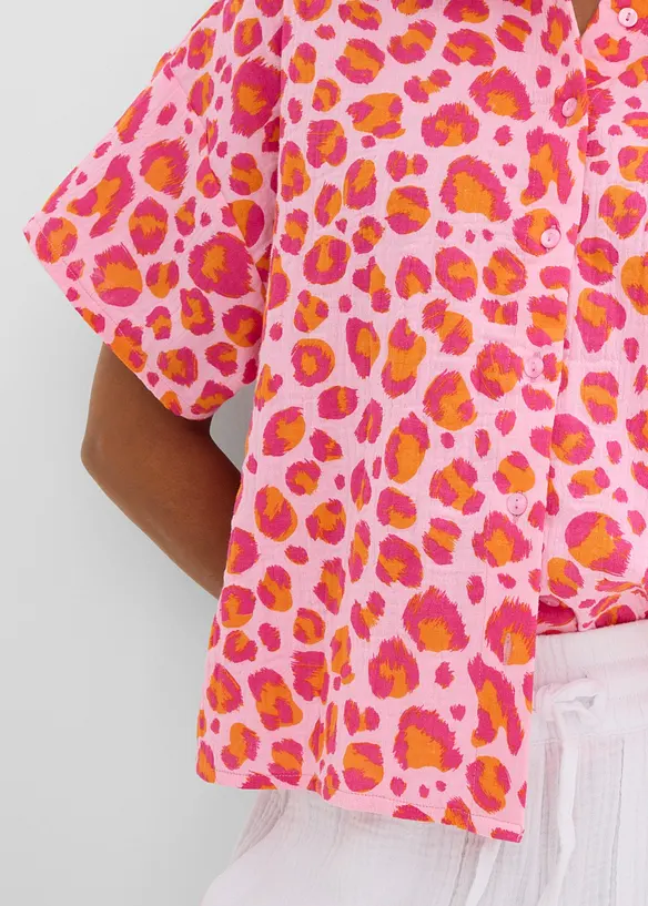 Chemisier en gaze de coton, bonprix