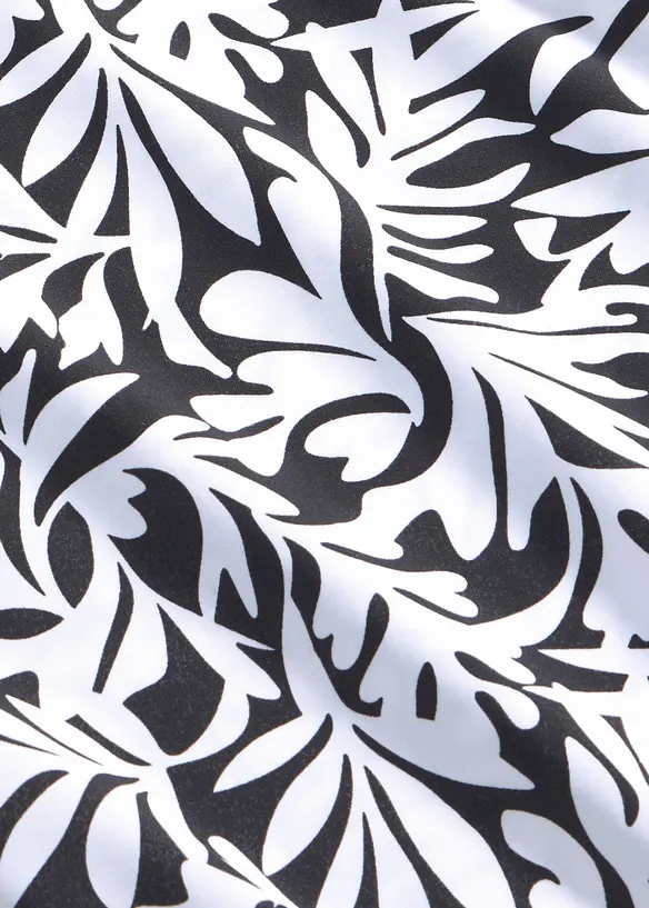 Maillot 1 pi&egrave;ce sculptant, maintien l&eacute;ger, encolure V, bonprix