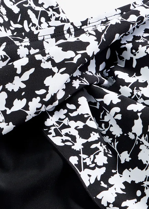 Maillot 1 pi&egrave;ce sculptant style crois&eacute;, maintien l&eacute;ger, bonprix