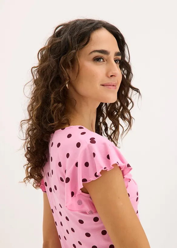 T-shirt en viscose extensible, bonprix