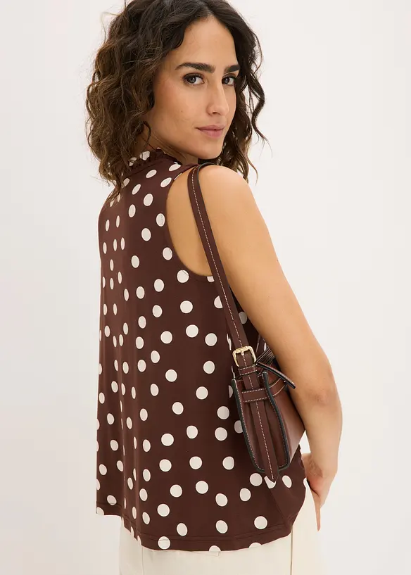 Jersey-Top aus Viskose-Mix, bonprix