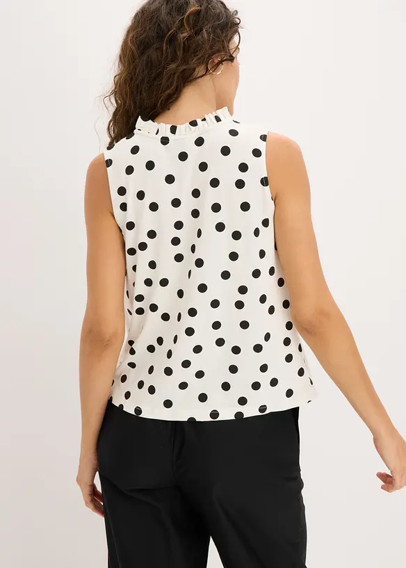 Jersey-Top aus Viskose-Mix, bonprix