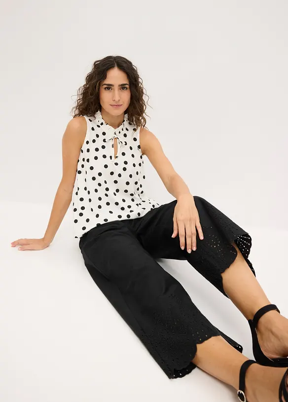 Jersey-Top aus Viskose-Mix, bonprix