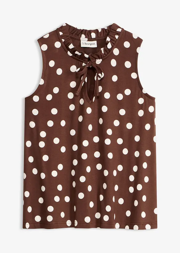 Jersey-Top aus Viskose-Mix, bonprix