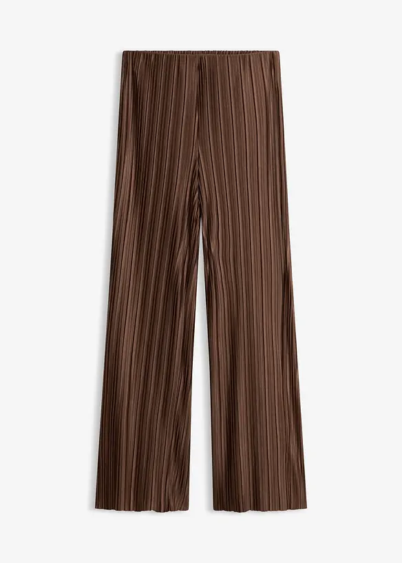 Pantalon palazzo pliss&eacute;, bonprix