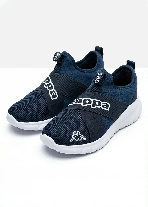 Sneakers Kappa confortables &agrave; enfiler en mati&egrave;re souple, Kappa