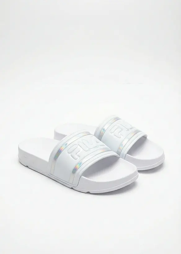 Mules Fila &agrave; d&eacute;tails m&eacute;talliques, FILA