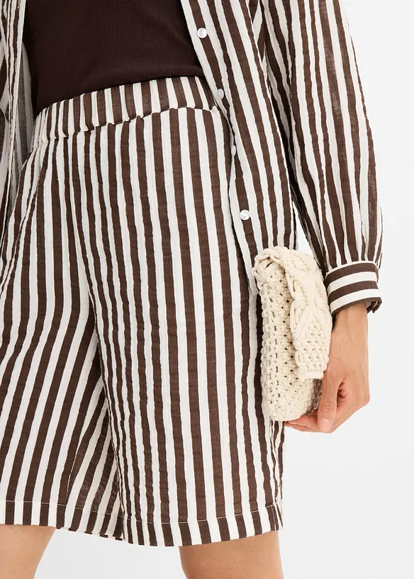 Short en gaze 100% coton, bonprix