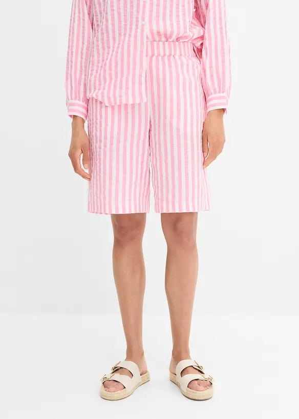 Musselin-Shorts aus reiner Baumwolle, bonprix