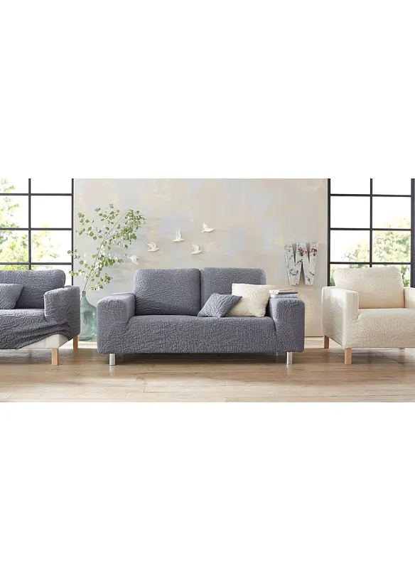 Housse GAICO effet froiss&eacute;, bpc living bonprix collection