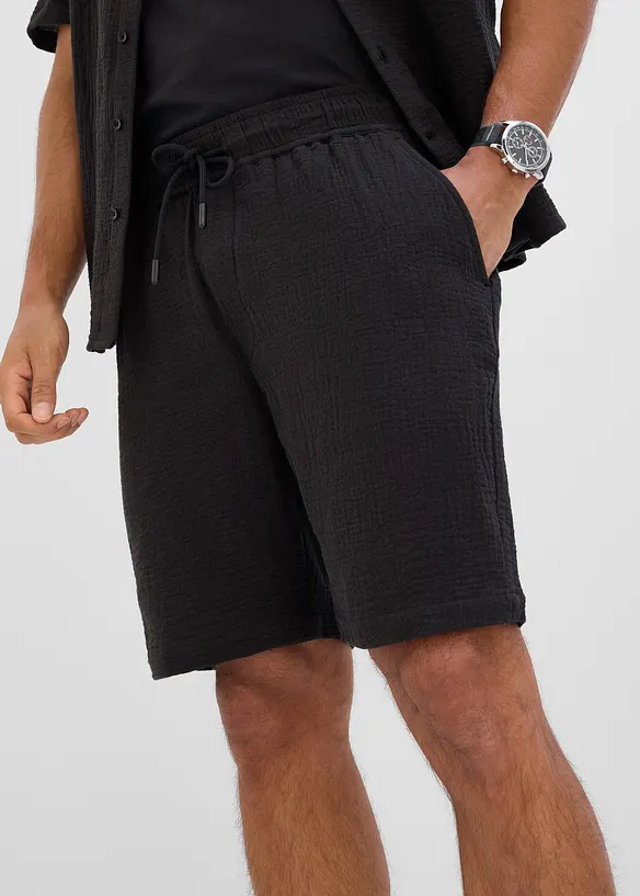 Chemise et short en gaze de coton (ens. 2 pces), bonprix