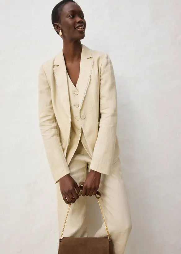 Blazer 100% lin, bonprix