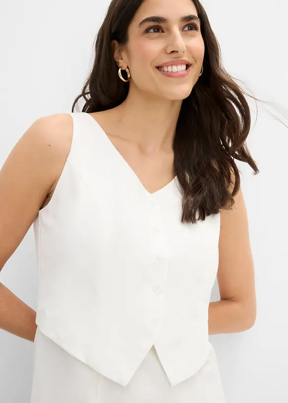 Etuikleid mit Westenoptik und Lyocell, bonprix
