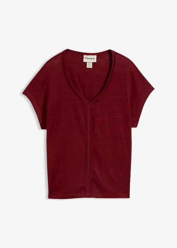 T-shirt 100% lin, bonprix