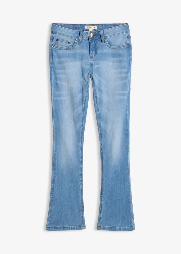 Bootcut-Jeans Mid Waist, Stretch, bonprix
