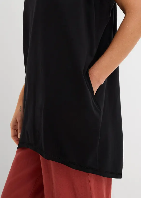 Longshirt aus reiner Baumwolle, bonprix