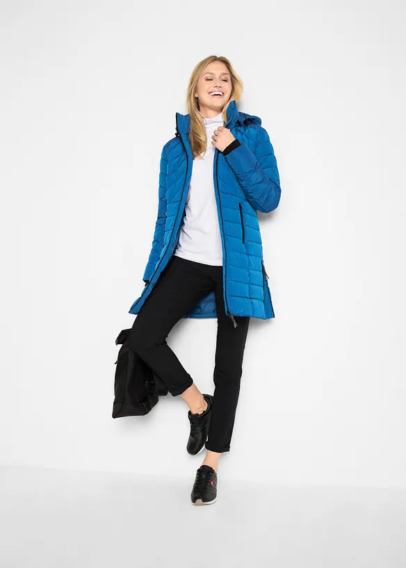 Long-Steppjacke mit Wattierung, bonprix