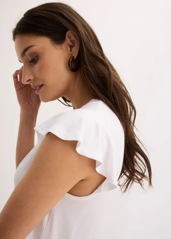 T-shirt en viscose extensible, bonprix