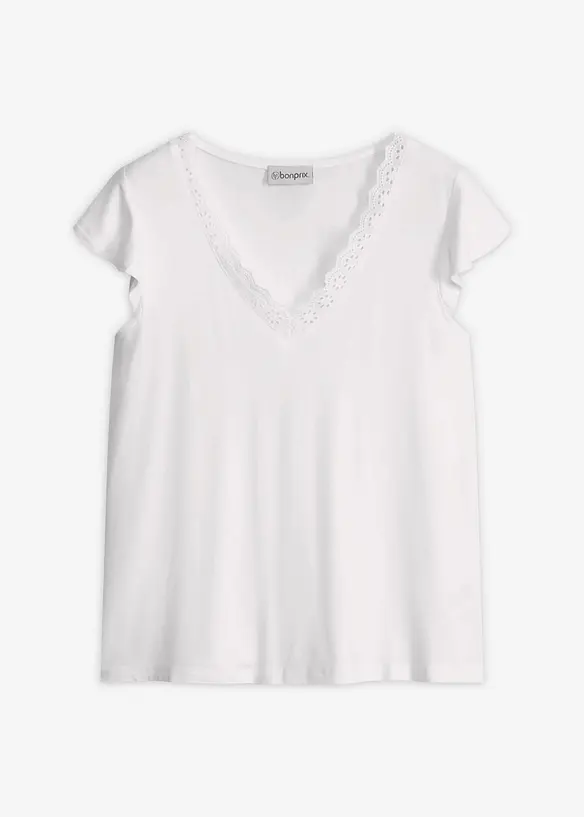 T-shirt en viscose extensible, bonprix